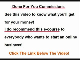 Done For You Commissions Is There Any Money To Make With?