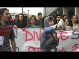 Napoli - La protesta degli studenti (08.03.13)