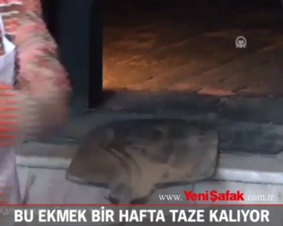 Bu ekmek bir hafta taze kalıyor