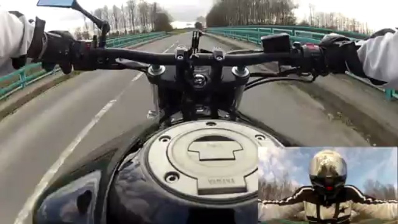 Sortie 1000 Fazer - Février 2013