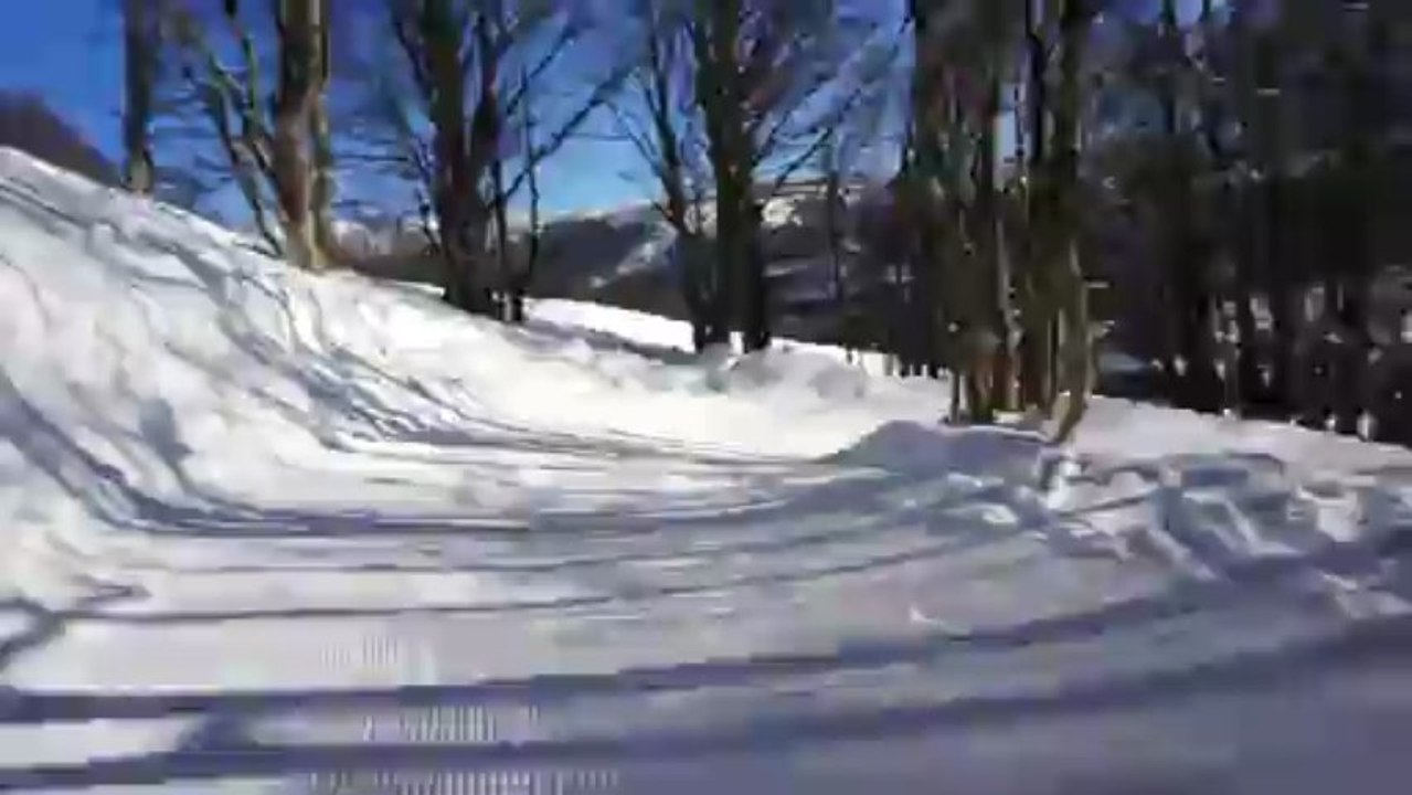 Descente des pistes de Super-Besse (63)