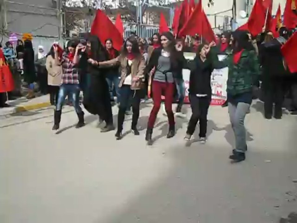 8 mart dünya kadınlar günü tunceli