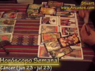 Horoscopo Cancer 4 al 10 de enero 2009 - Tarot