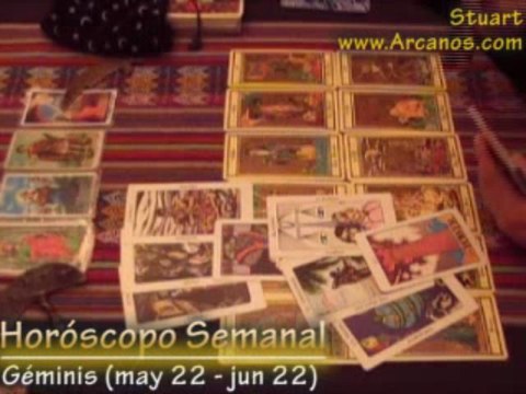 Horoscopo Geminis 28 diciembre 2008 al 3 enero 2009 - Tarot