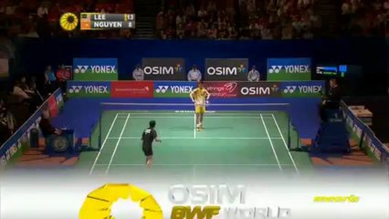 Yonex AEO 2013 ~ MSQF ~ Lee Chong Wei[MAS] vs Nguyen Tien Minh[VIE] ~ Part 1