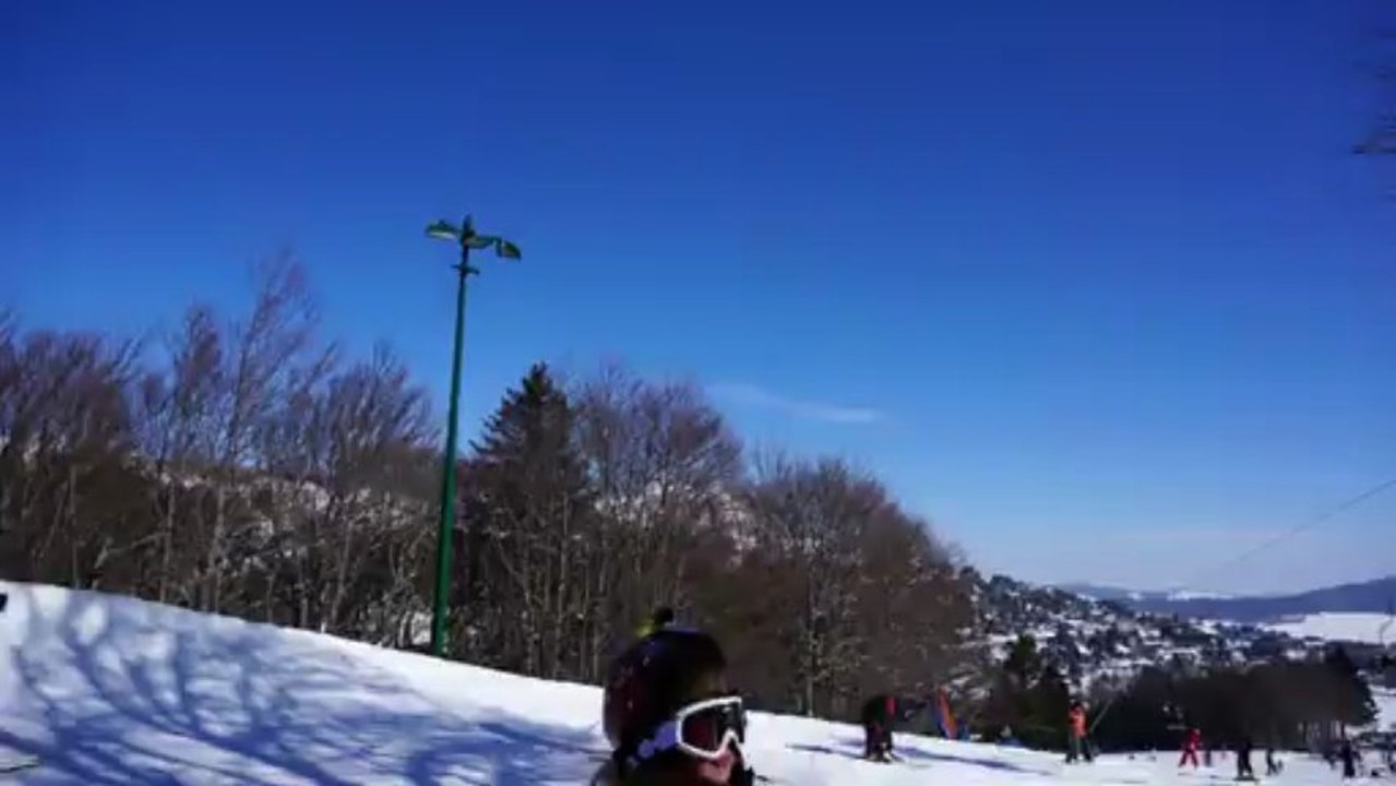 Valentine sur les skis (février 2013)