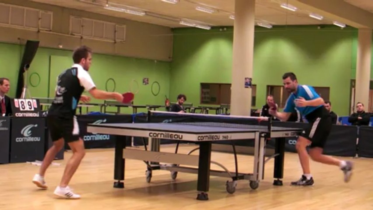 Tennis de table, Pro B, Fontenay-sous-Bois/Rouen, 05 mars 2013, Arnaud Dairon vs Josef Simoncik, 1re manche
