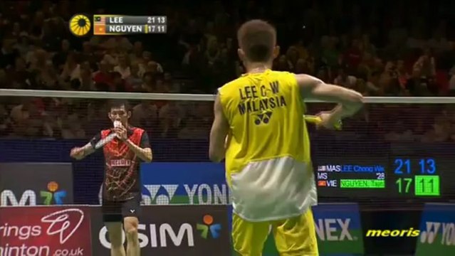 Yonex AEO 2013 ~ MSQF ~ Lee Chong Wei[MAS] vs Nguyen Tien Minh[VIE] ~ Part 2
