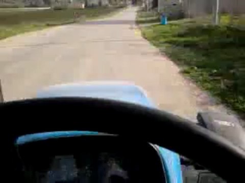 New Holland Td85d Hız denemesi