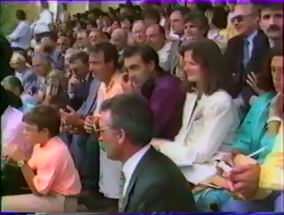 Visite de Mr Juan-Antonio Samaranch à St Palais le 12 mai 90.(A5).