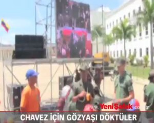 Chavez için gözyaşı döktüler