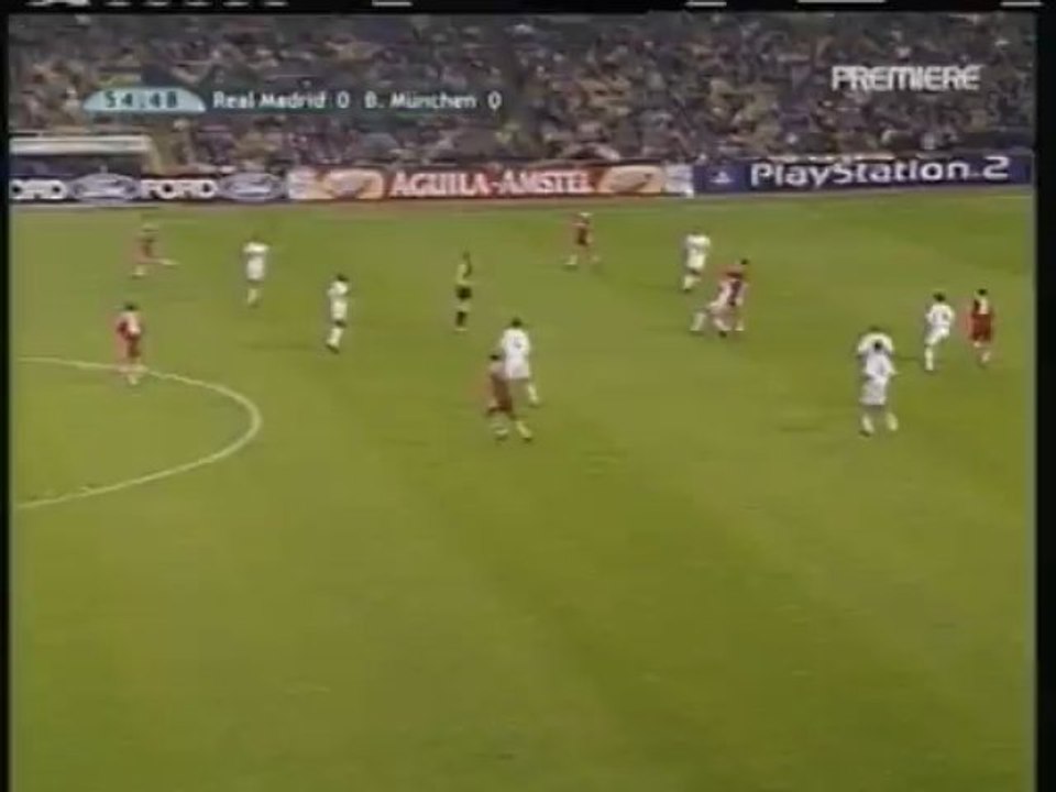 2001 (May 1) Real Madrid (Spain)  0-Bayern Munich (Germany) 1 (Champions League)