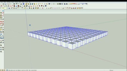 Formation SKETCHUP multiplier des copies et créer des clones