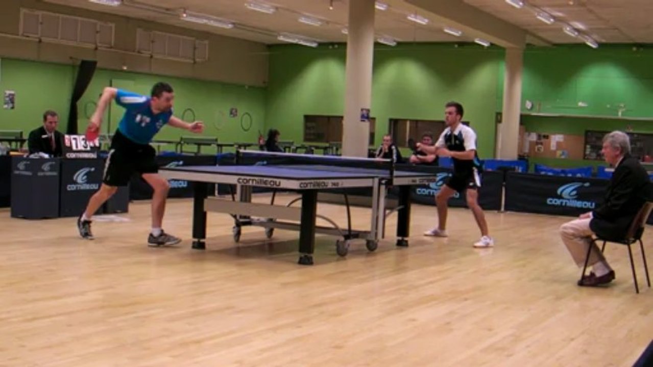 Tennis de table, Pro B, Fontenay-sous-Bois/Rouen, 05 mars 2013, Arnaud Dairon vs Josef Simoncik, 4e manche (suite)