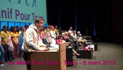 Jérôme Brunet, président de l'Appel des Professionnels de l'Enfance - Tours - 8 mars 2013