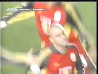2001 (April 3) Galatasaray (Turkey) 3-Real Madrid (Spain) 2 (Champions League)