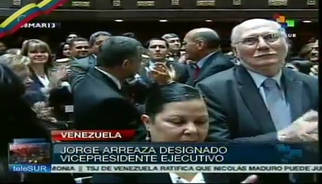 Jorge Arreaza es nombrado vicepresidente de Venezuela