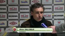 Conférence de presse Angers SCO - Dijon FCO : Stéphane MOULIN (SCO) - Olivier DALL'OGLIO (DFCO) - saison 2012/2013