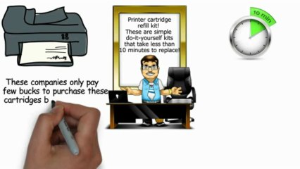 Printer cartridge refill kit!