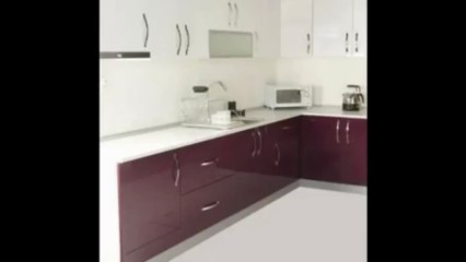 BORDO RENGİ MUTFAK MODELLERİ