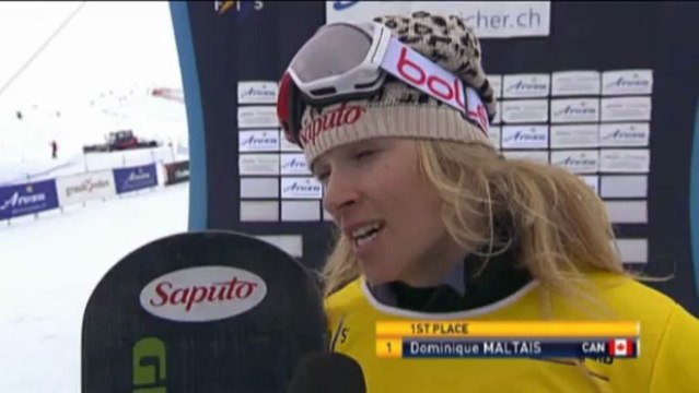 Snowboard - Pullis y Maltais se llevan la prueba de Suiza