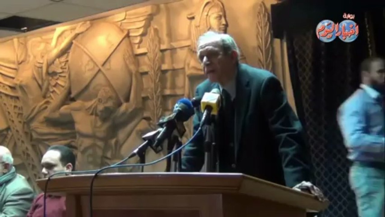 مؤتمر نقابة الصحفيين للتضامن مع حمادة المصري
