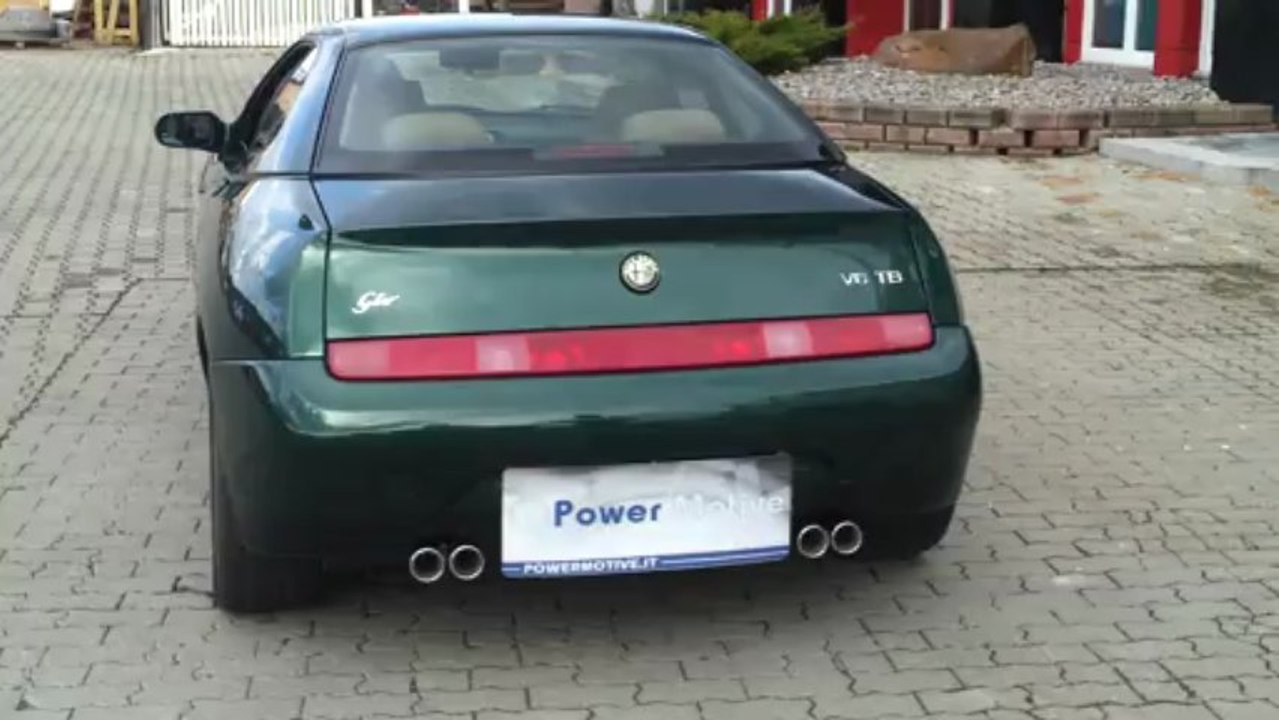 Alfa Romeo GTV V6 Turbo (échappement PowerMotive)