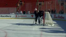 Habs' Price with coach Groulx