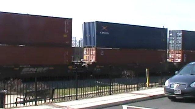 Norfolk Southern intermodal train out of Whitaker Yard through Austell Ga.