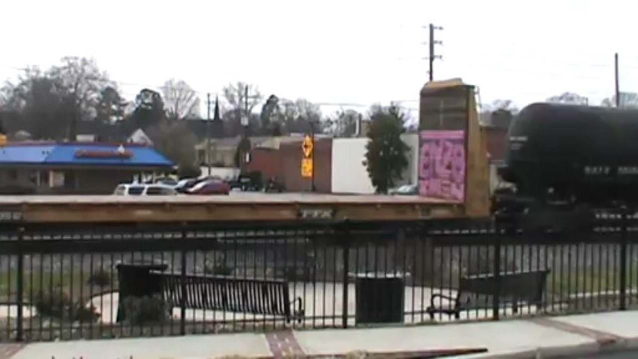 Norfolk Southern mixed freight northwest through Austell Ga.