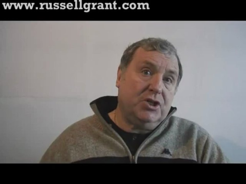 Russell Grant Video Horoscope Pisces March Sunday 10th 2013 www.russellgrant.com