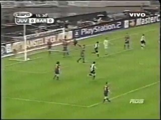 2003 (April 9) Juventus (Italy) 1-Barcelona (Spain) 1 (Champions League)