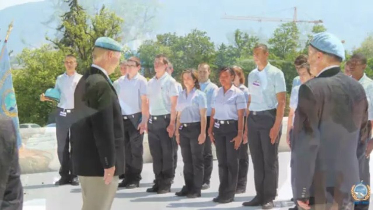 Journée Internationale des Casques Bleus des Nations Unies 29 Mai 2012 - Remise de Décorations