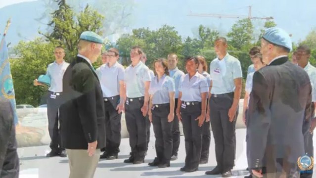 Journée Internationale des Casques Bleus des Nations Unies 29 Mai 2012 - Remise de Décorations
