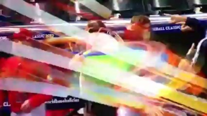 Mexico vs Canada Brawl Fight World Baseball Classic 2013