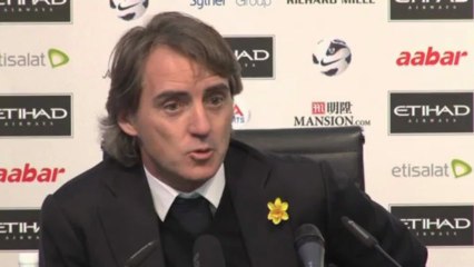 W finale Mancini chce zagrać z United