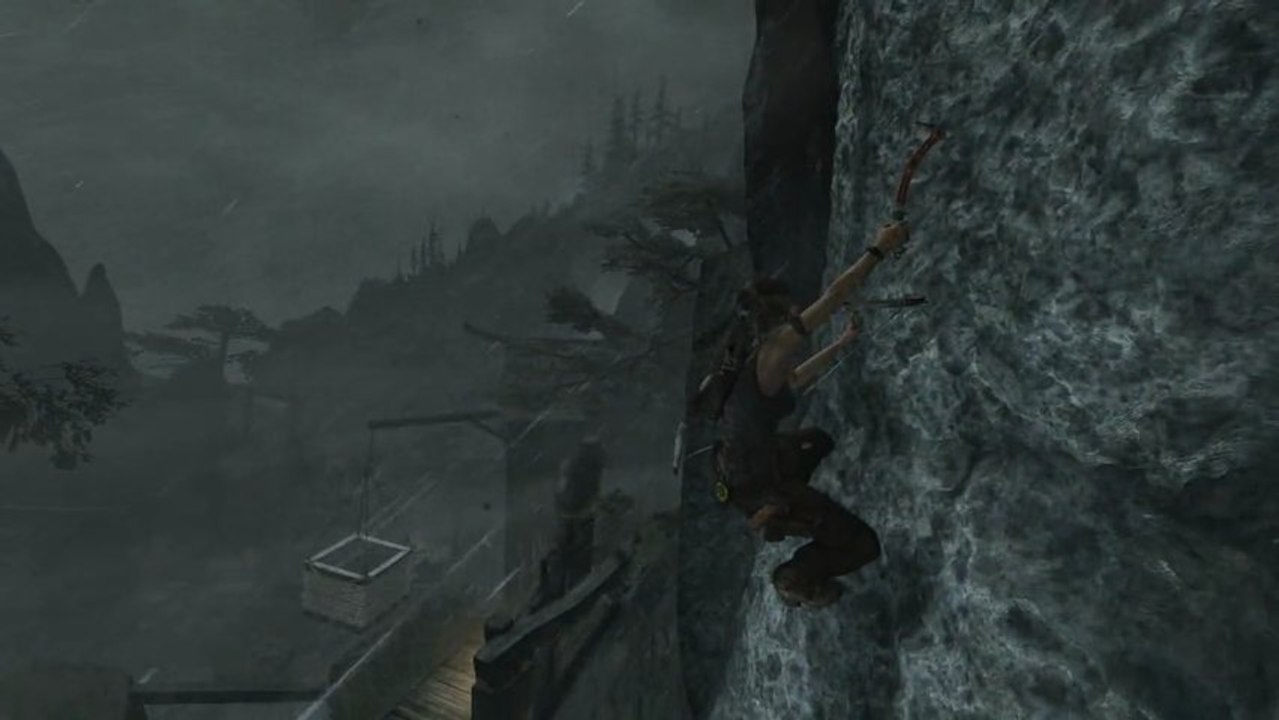 Tomb Raider (2013) | 9/Escalade au piolet cranté