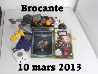 Vidéo brocantes du 10 mars 2013