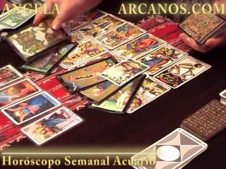 Horoscopo Acuario del 10 al 16 de marzo 2013 - Lectura del Tarot