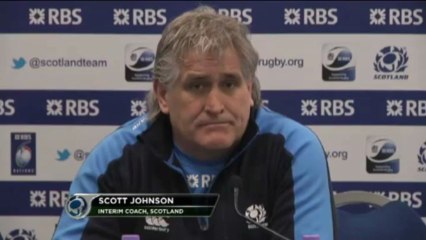 VI Naciones - Johnson (Escocia): "Estuvimos a la altura"
