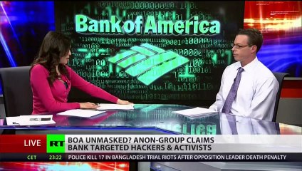 Bank of America secrets revealed by Anonymous