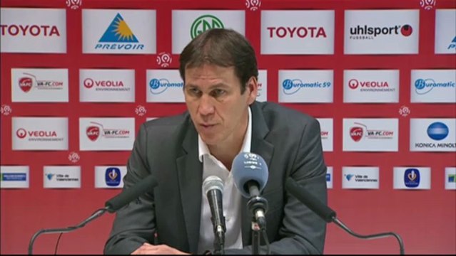 Conférence de presse Valenciennes FC - LOSC Lille : Daniel SANCHEZ (VAFC) - Rudi GARCIA (LOSC) - saison 2012/2013