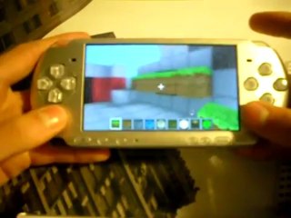 minecraft sur psp ! partie 1