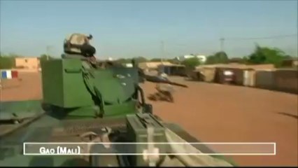 En patrouille avec des militaires français à Gao