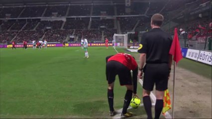 But Romain DANZE (44ème) - Stade Rennais FC - AS Saint-Etienne (2-2) - saison 2012/2013