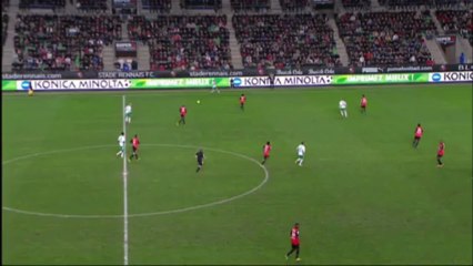 But Pierre-Emerick AUBAMEYANG (65ème) - Stade Rennais FC - AS Saint-Etienne (2-2) - saison 2012/2013