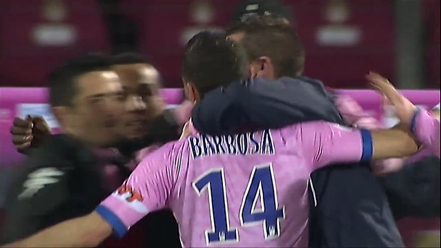 But Cédric BARBOSA (44ème) - Evian TG FC - FC Sochaux-Montbéliard (5-1) - saison 2012/2013