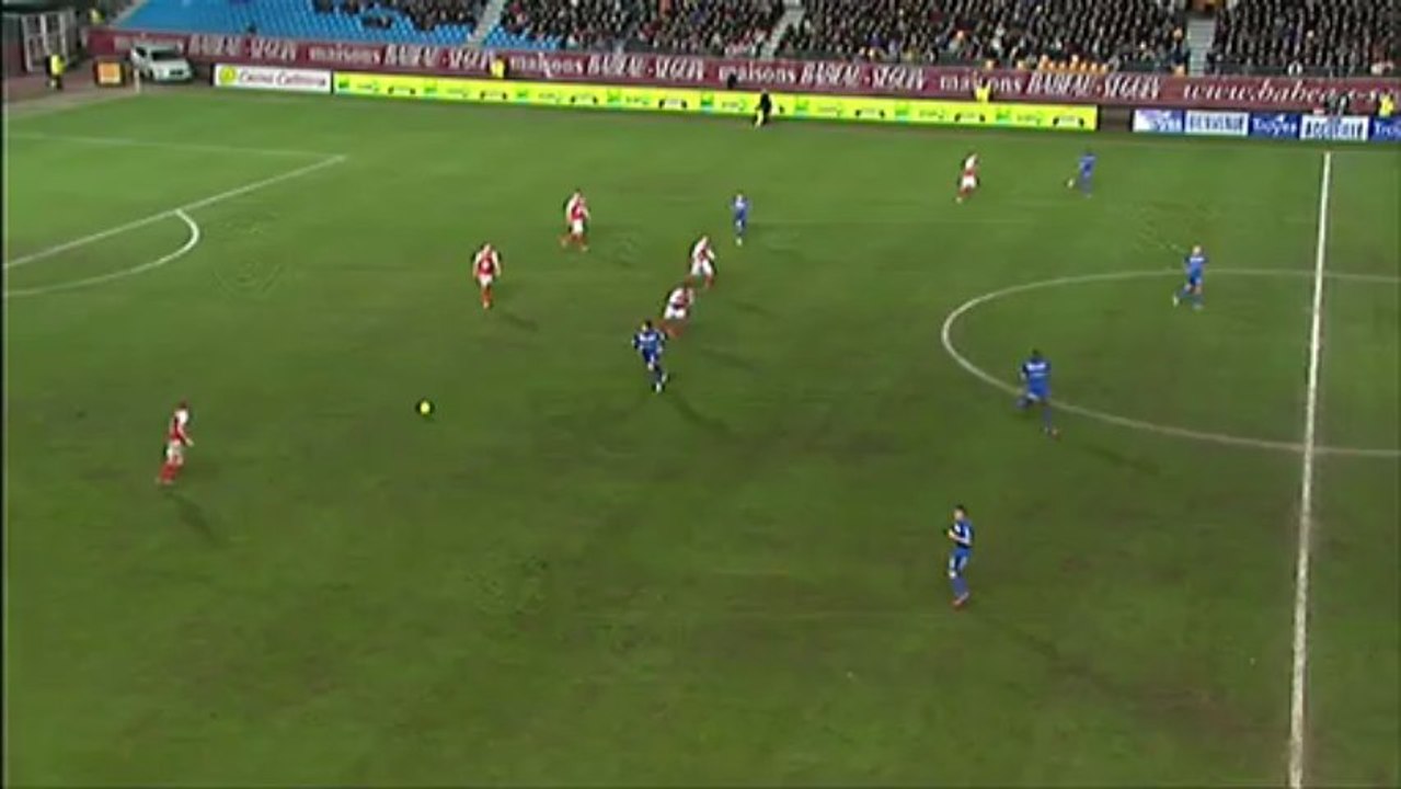 But Odair FORTES (77ème) - ESTAC Troyes - Stade de Reims (4-2) - saison 2012/2013
