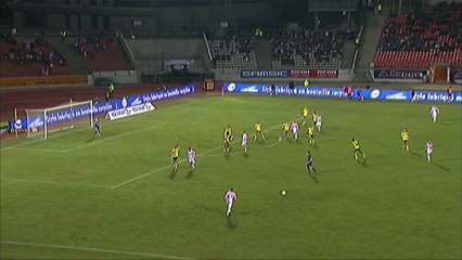 But Cédric BARBOSA (74ème) - Evian TG FC - FC Sochaux-Montbéliard (5-1) - saison 2012/2013