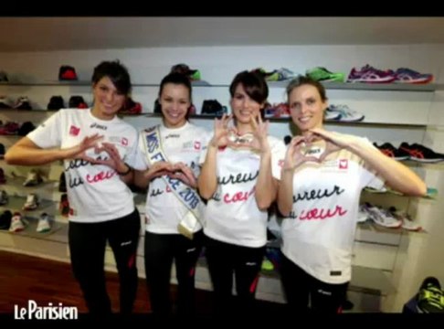 Marathon de Paris: quatre Miss France pour un relais de charme